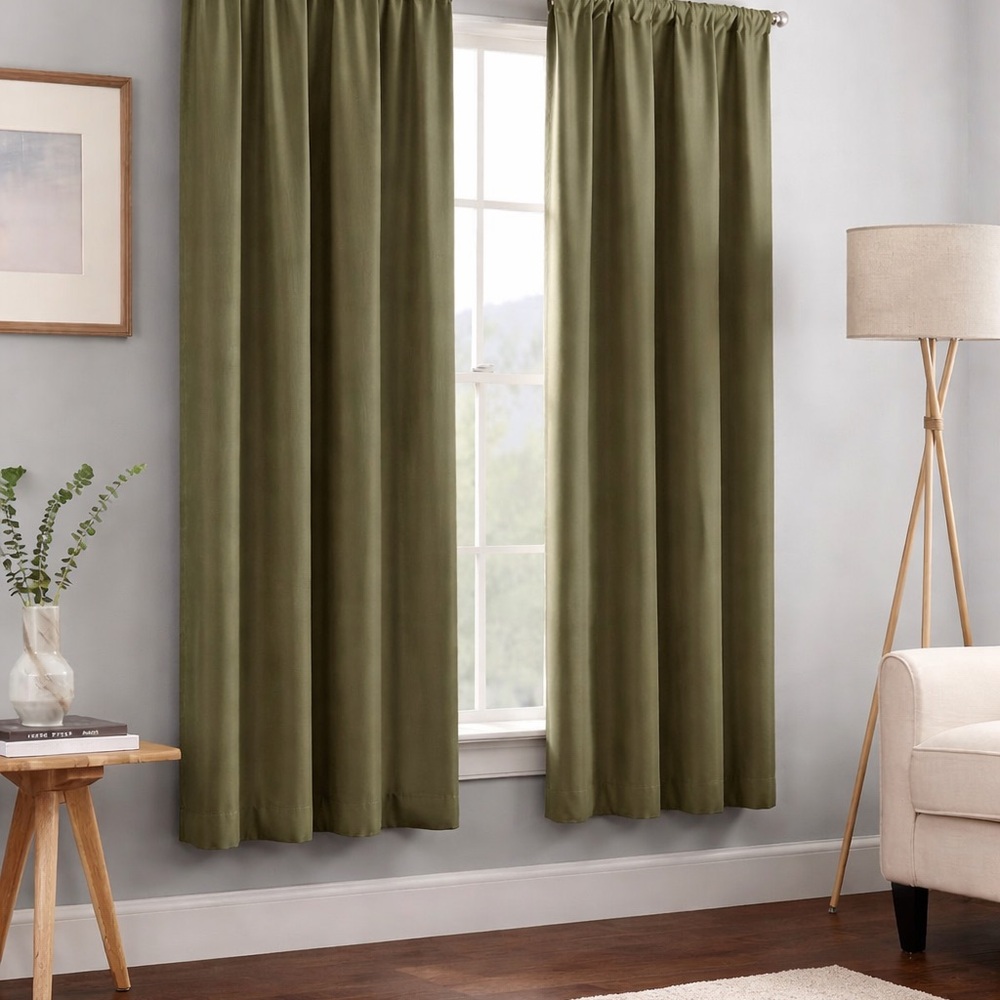 Curtains - Eclipse Kendall Modern Blackout Thermal Curtain Panel